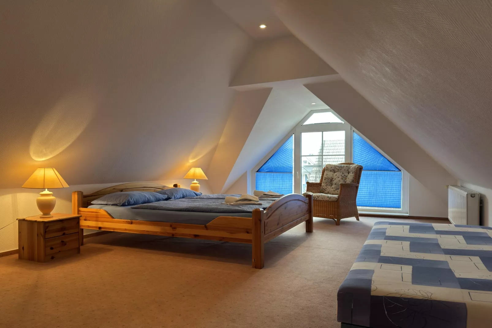 Arko 5 strandnah mit Balkon-Slaapkamer