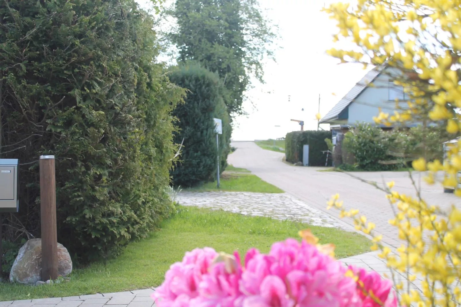 Das DarßHaus mit Kamin und Garten-Gebieden zomer 1km