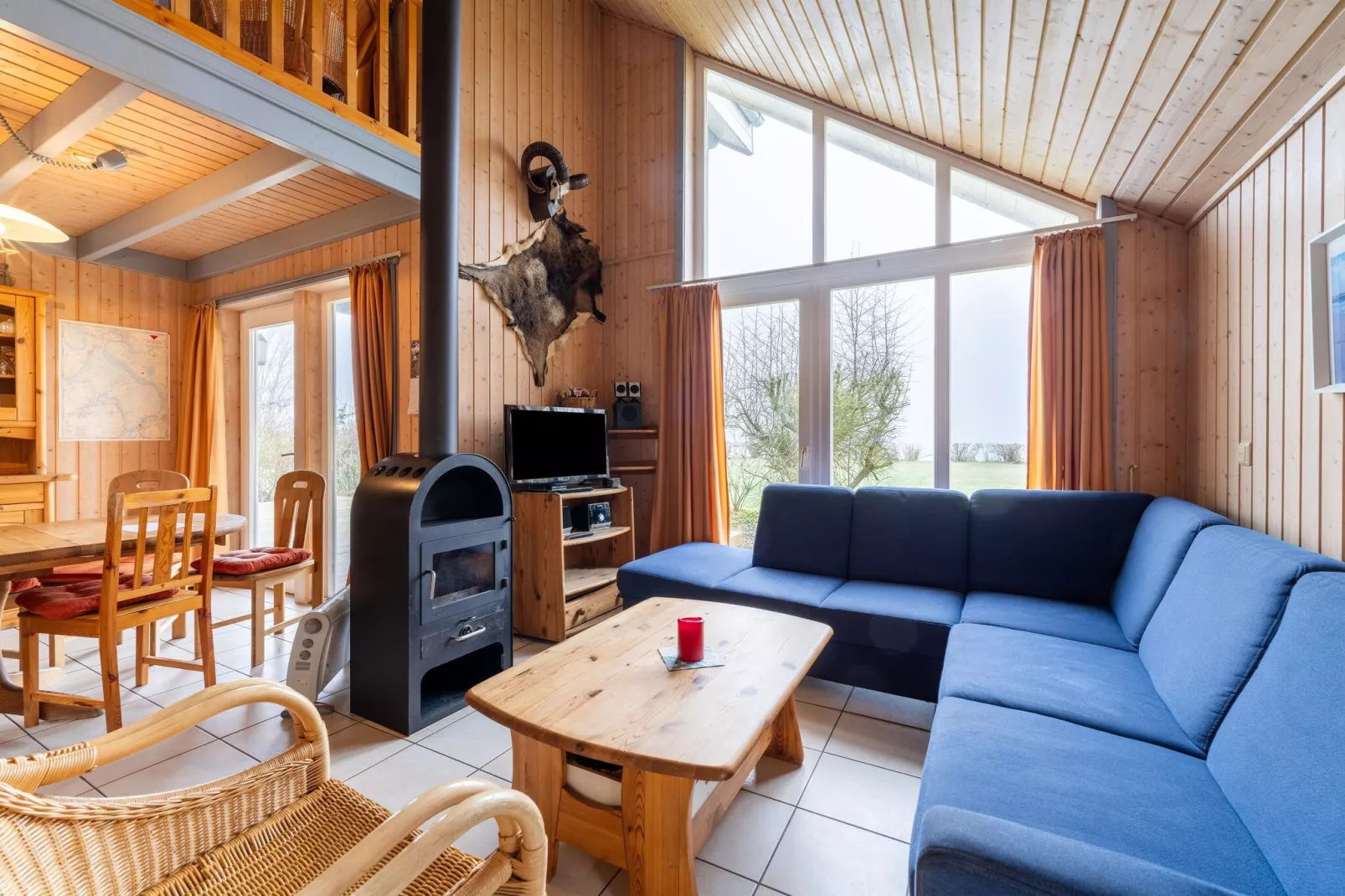 Ferienhaus Seeschwalbe-Classic 90 qm 72a-Woonkamer