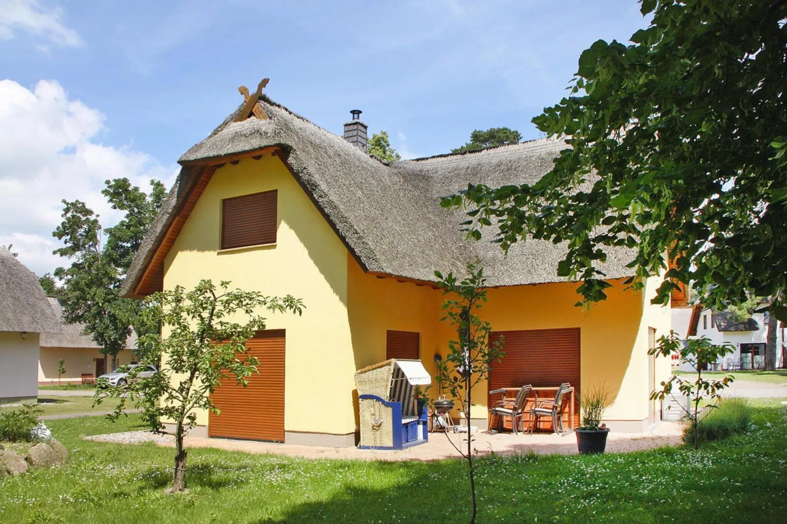 Villa Froschkönig-Buitenkant zomer