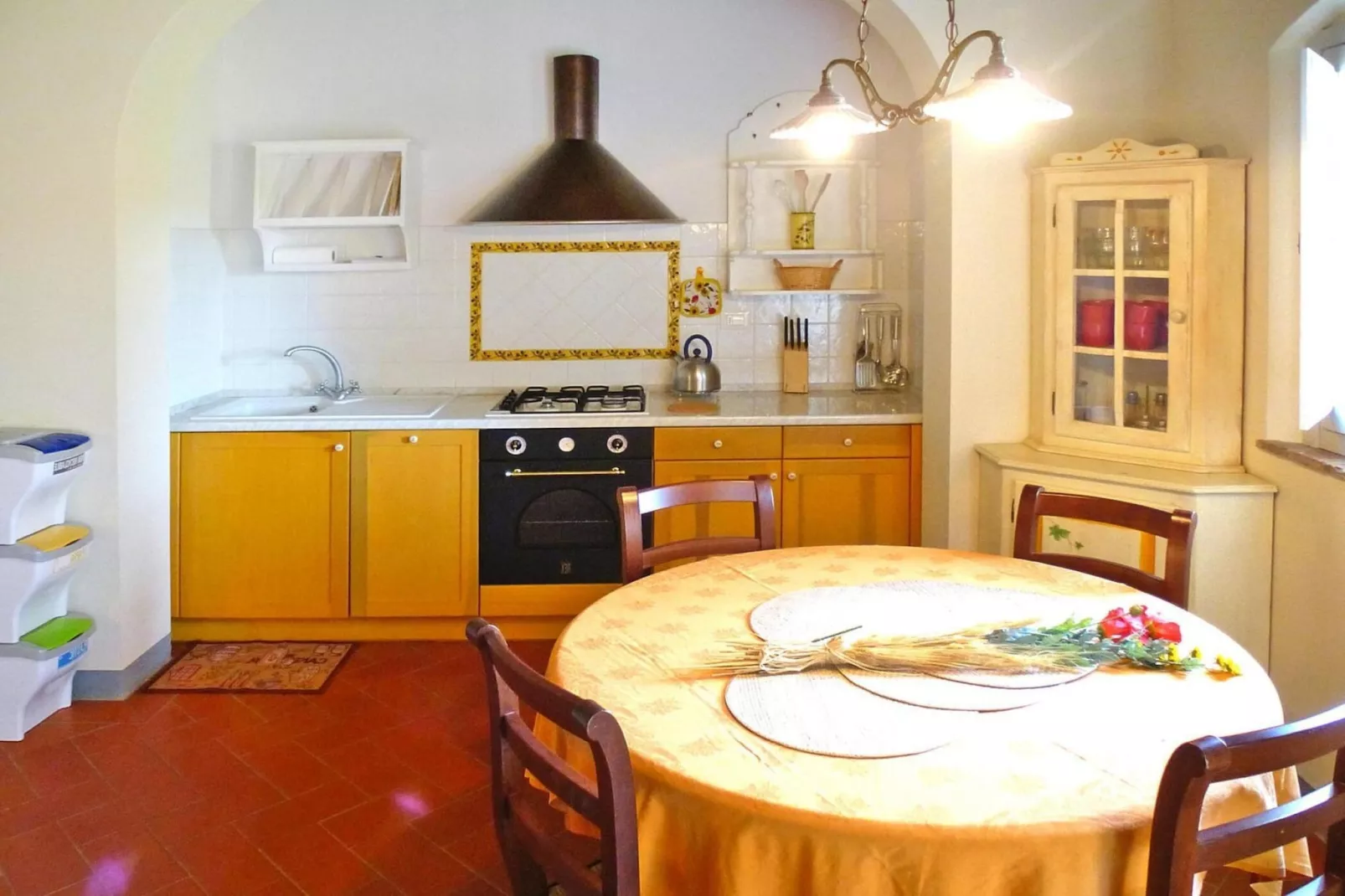 Ferienanlage Borgo della Meliana Gambassi Terme Typ Trilo-Keuken