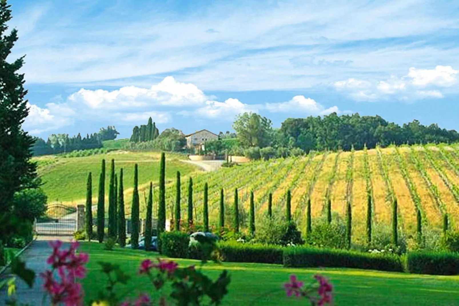 Ferienanlage Borgo della Meliana Gambassi Terme Typ Trilo-Gebieden zomer 1km