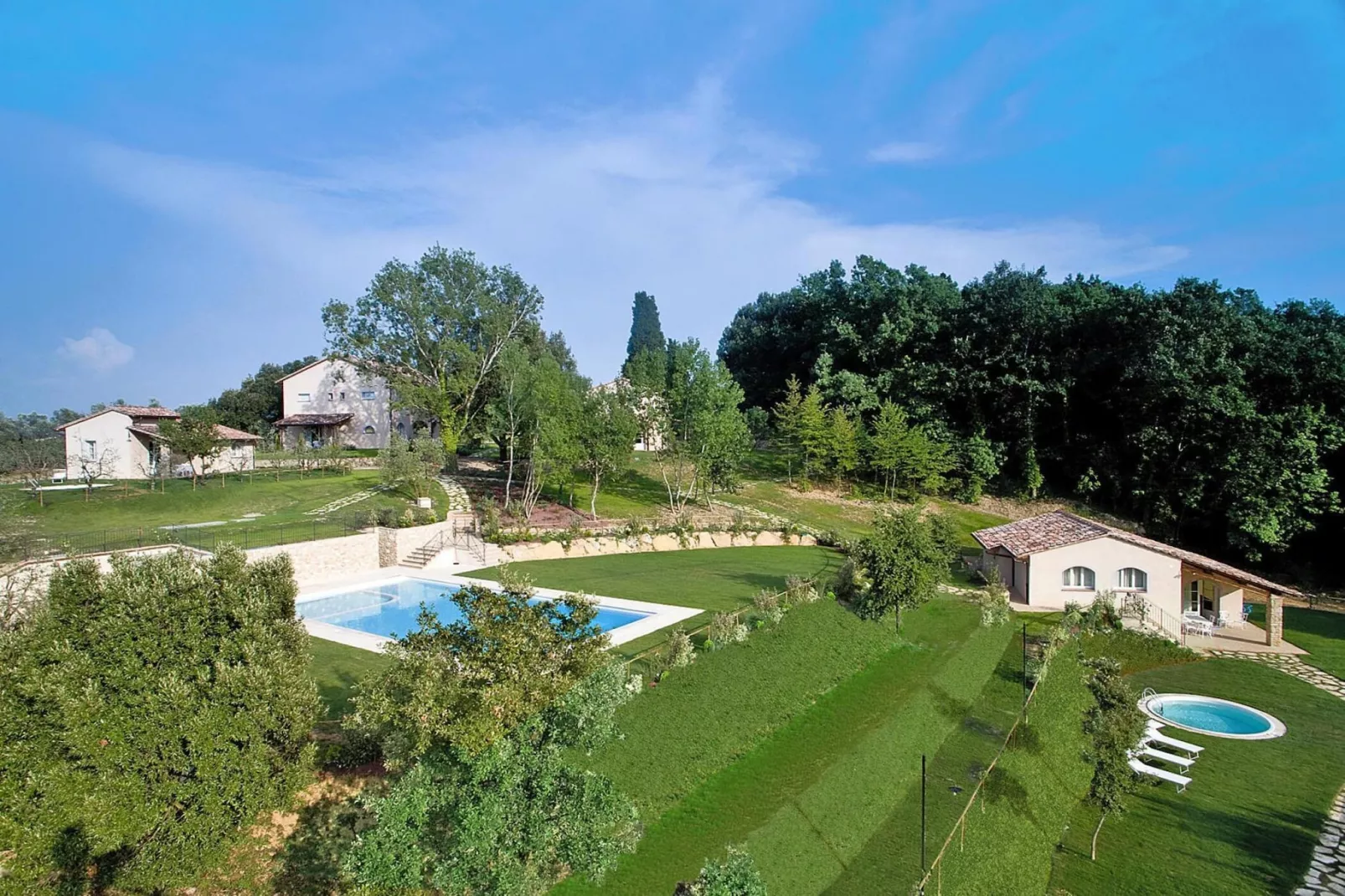 Ferienanlage Borgo della Meliana Gambassi Terme Typ Trilo-Uitzicht