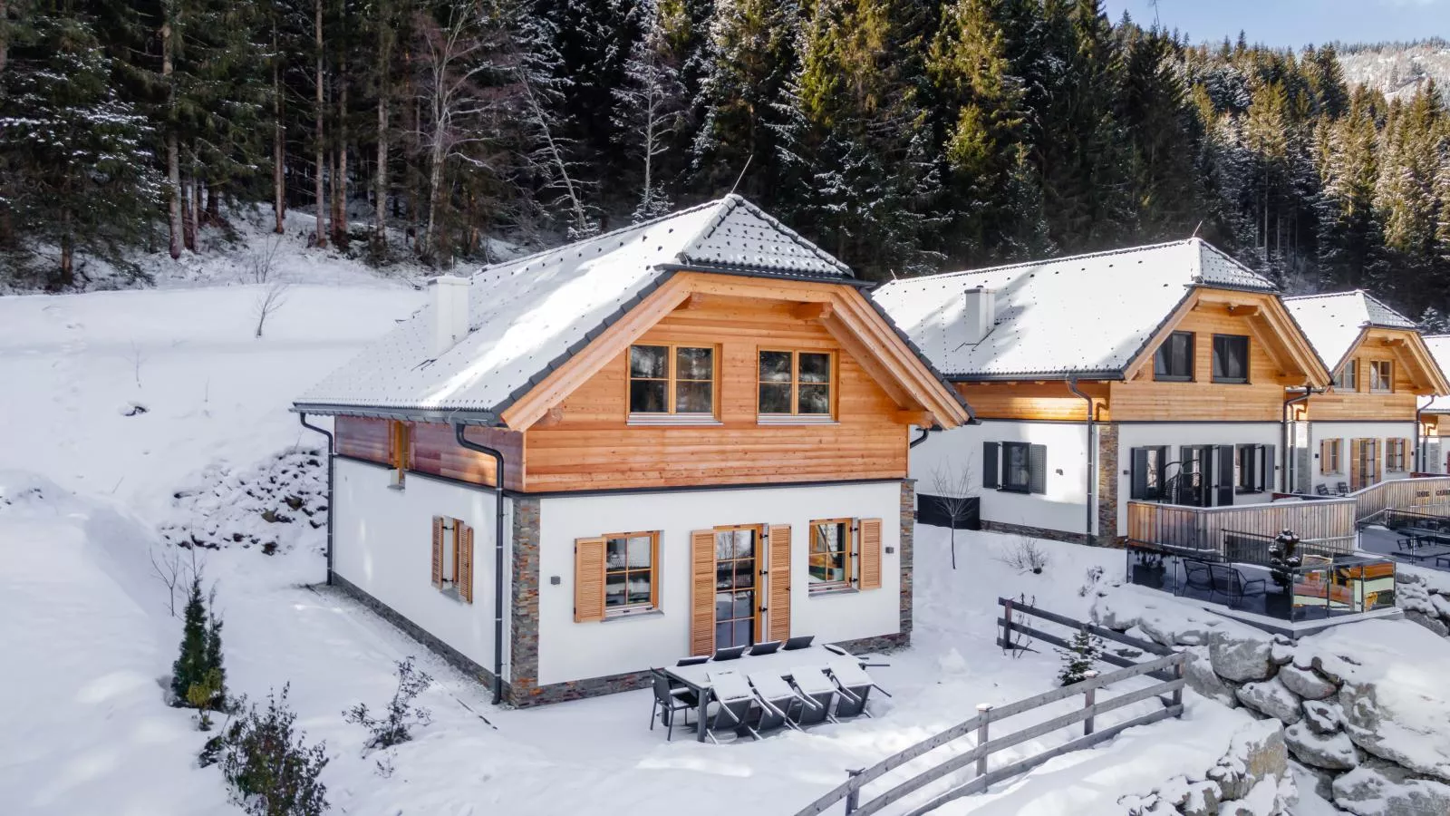 Haus am Wald-Exterieur winter
