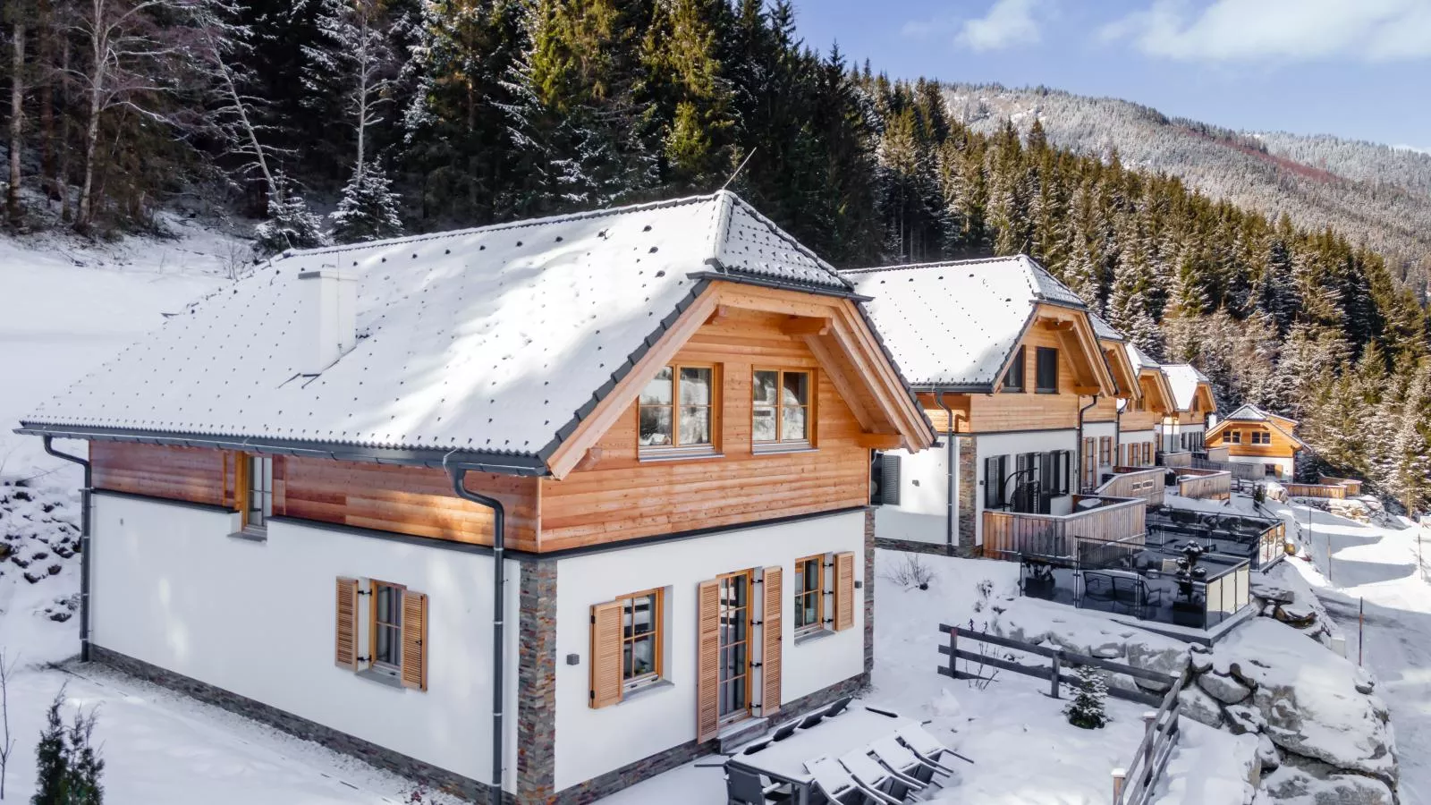 Haus am Wald-Exterieur winter