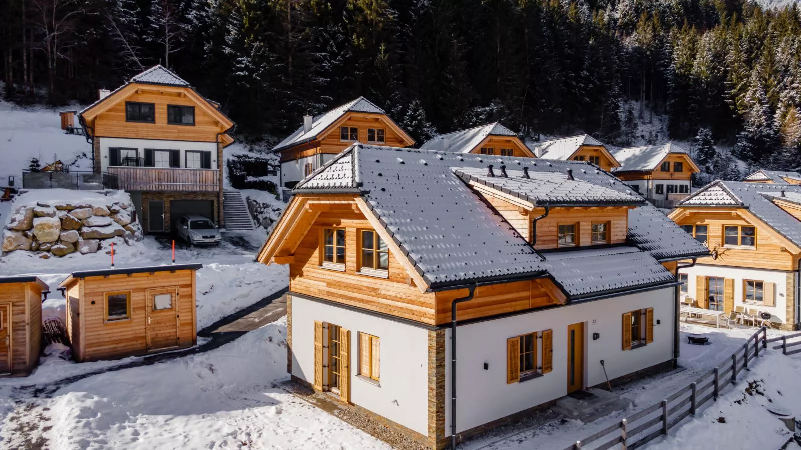 Haus Rapunzel-Exterieur winter