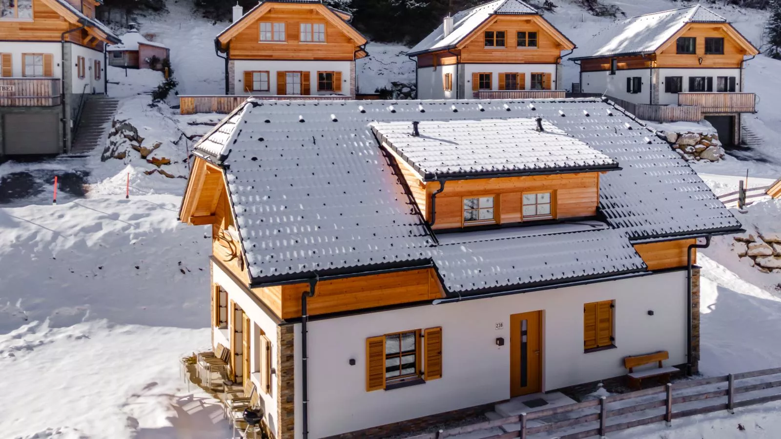 Chalet Pretzel-Exterieur winter