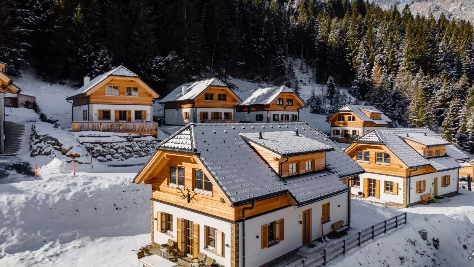Chalet Pretzel-Exterieur winter