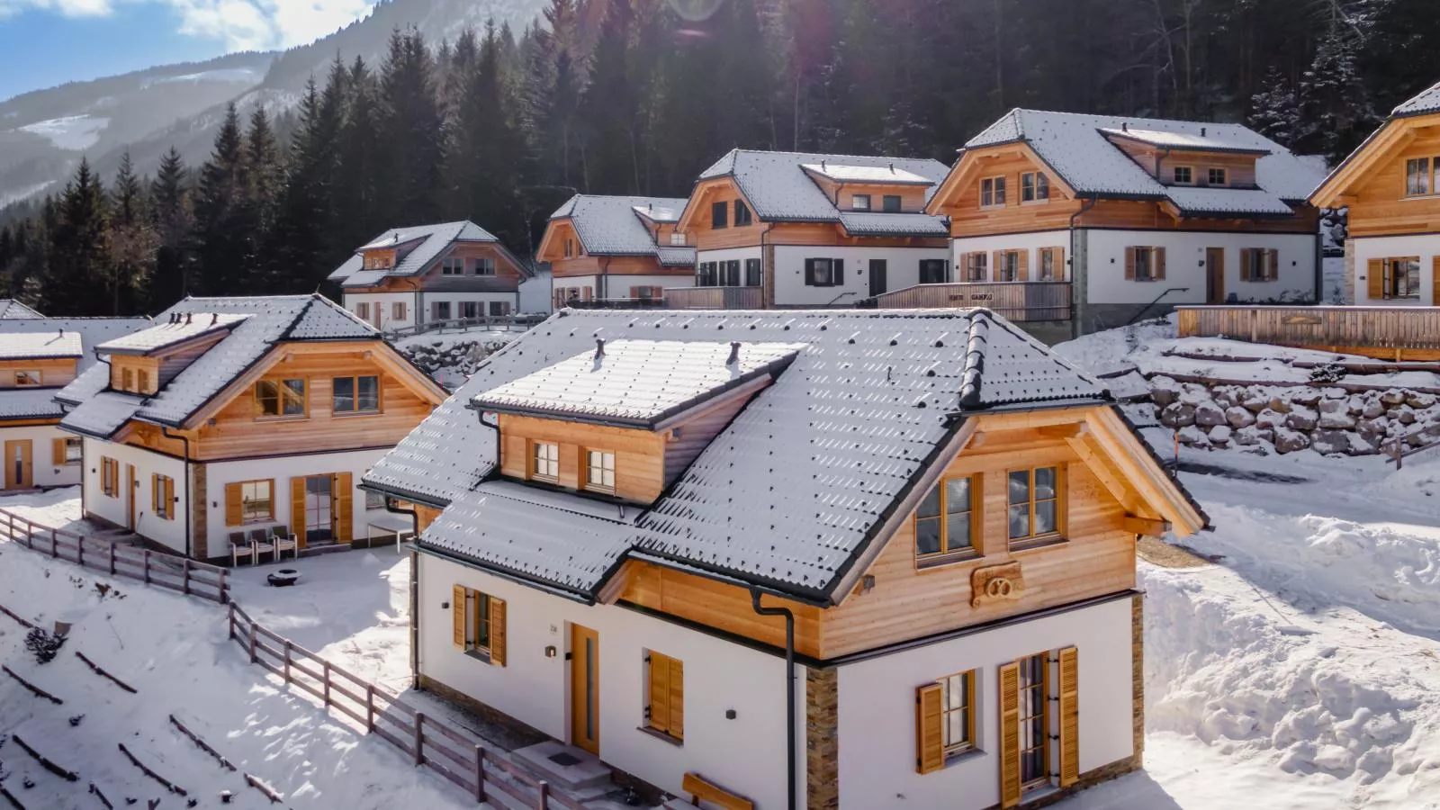 Chalet Pretzel-Exterieur winter