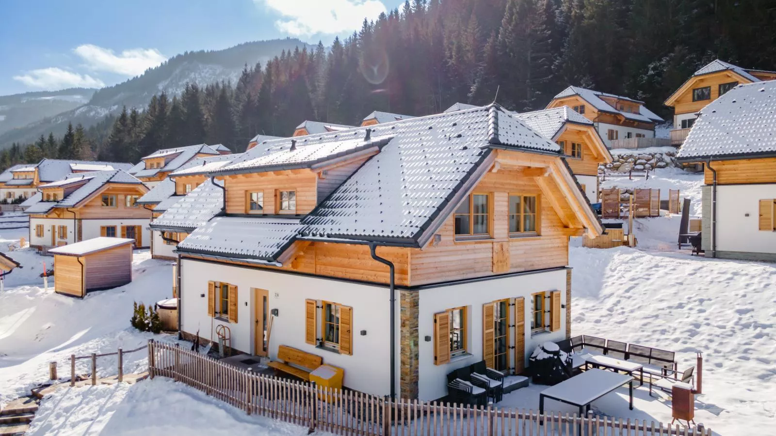 Riesner Alpenlodge-Exterieur winter