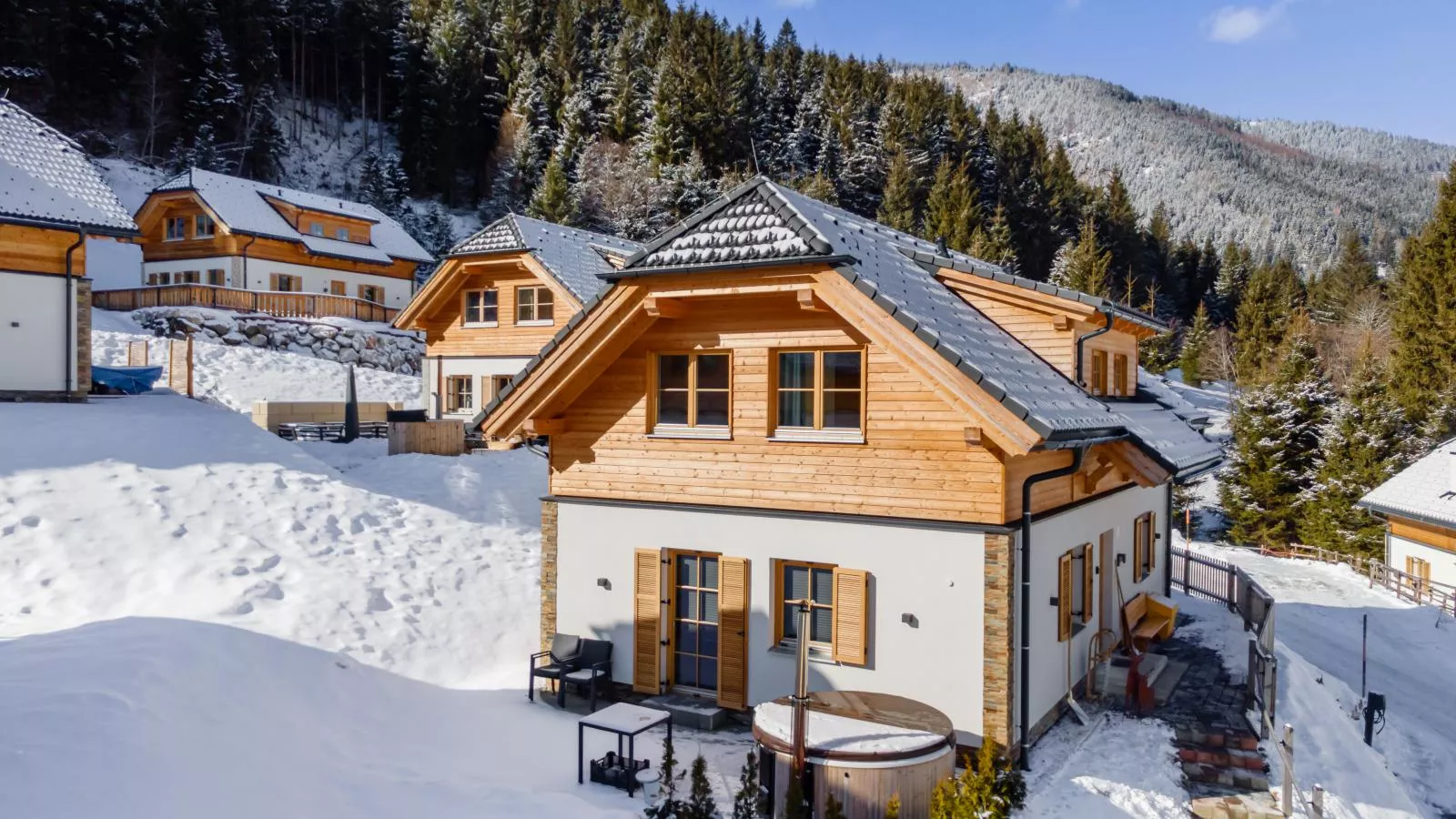 Riesner Alpenlodge-Exterieur winter