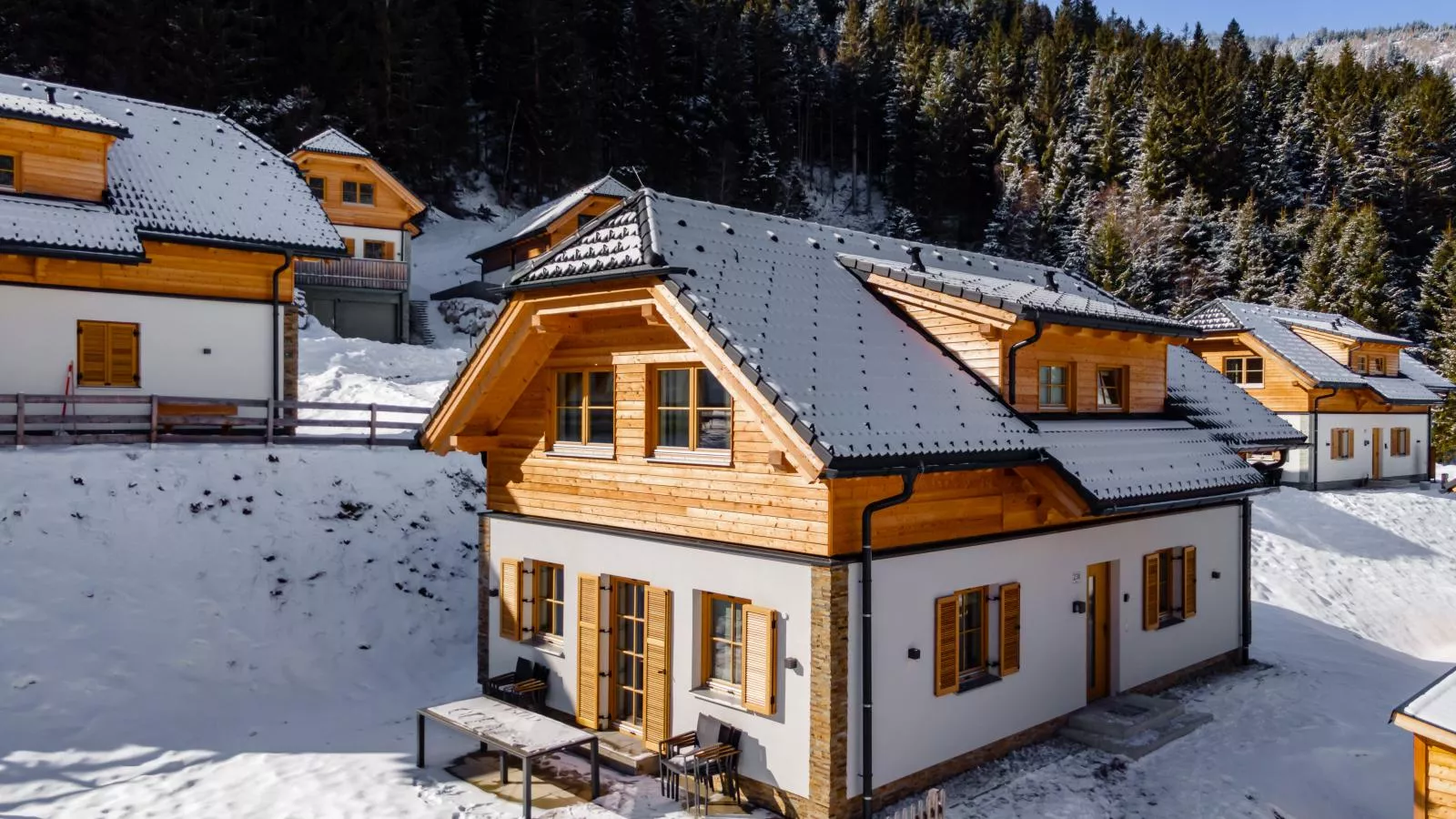 Haus Enzian-Exterieur winter