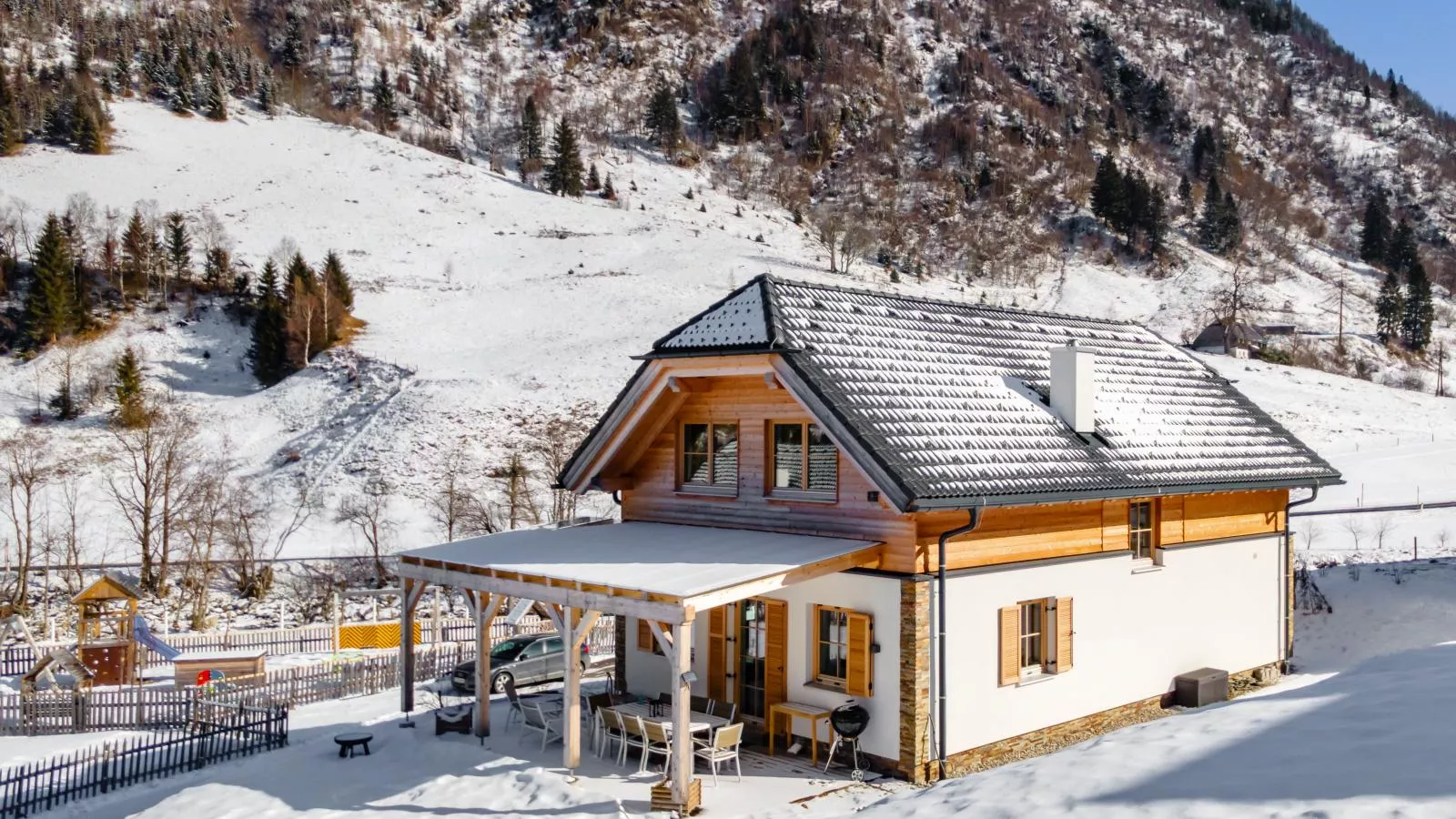 Chalet Amsel-Exterieur winter
