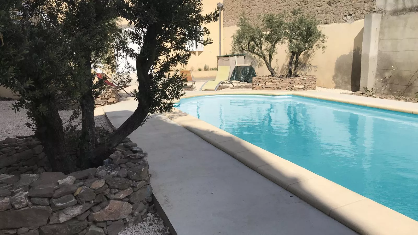 Maison de vacances Olonzac-Zwembad