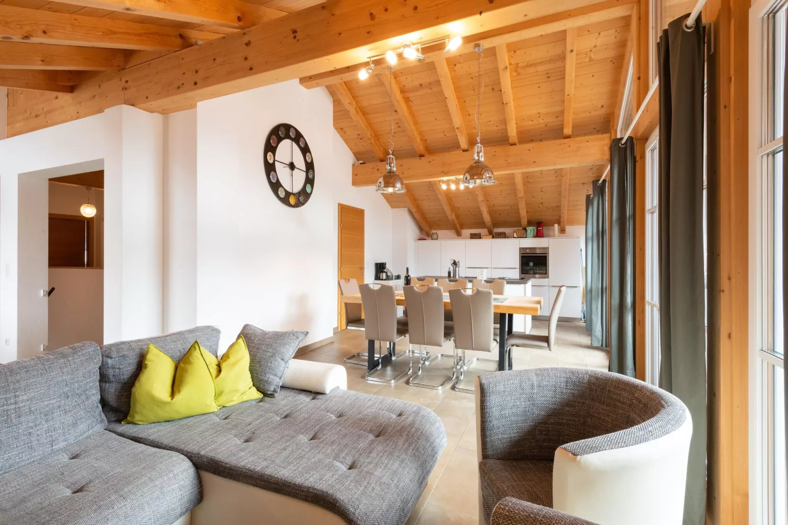 Residenz Edelalm - Penthouse-Woonkamer