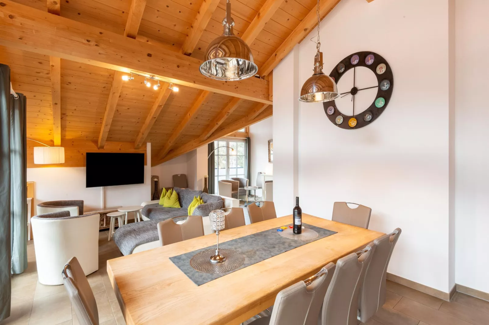 Residenz Edelalm - Penthouse-Eetkamer