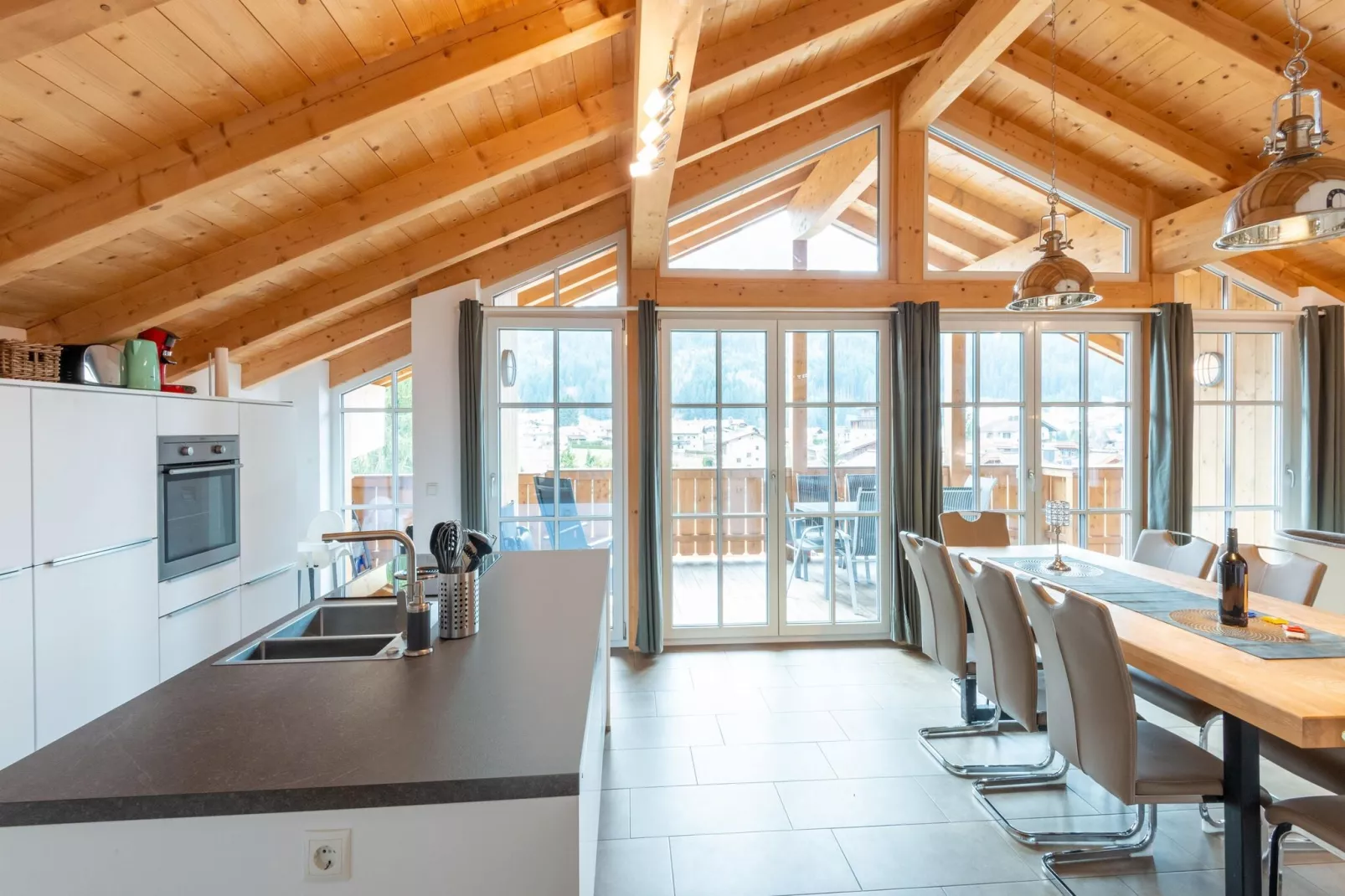Residenz Edelalm - Penthouse-Eetkamer