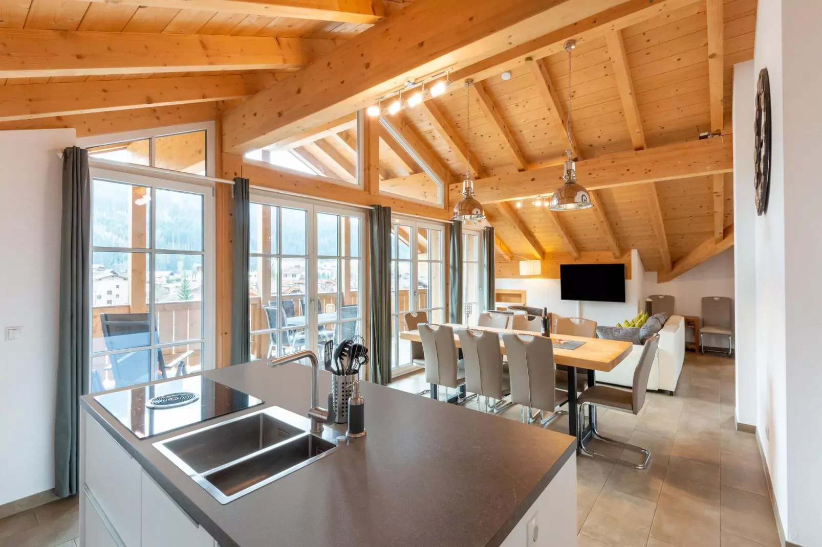 Residenz Edelalm - Penthouse-Keuken