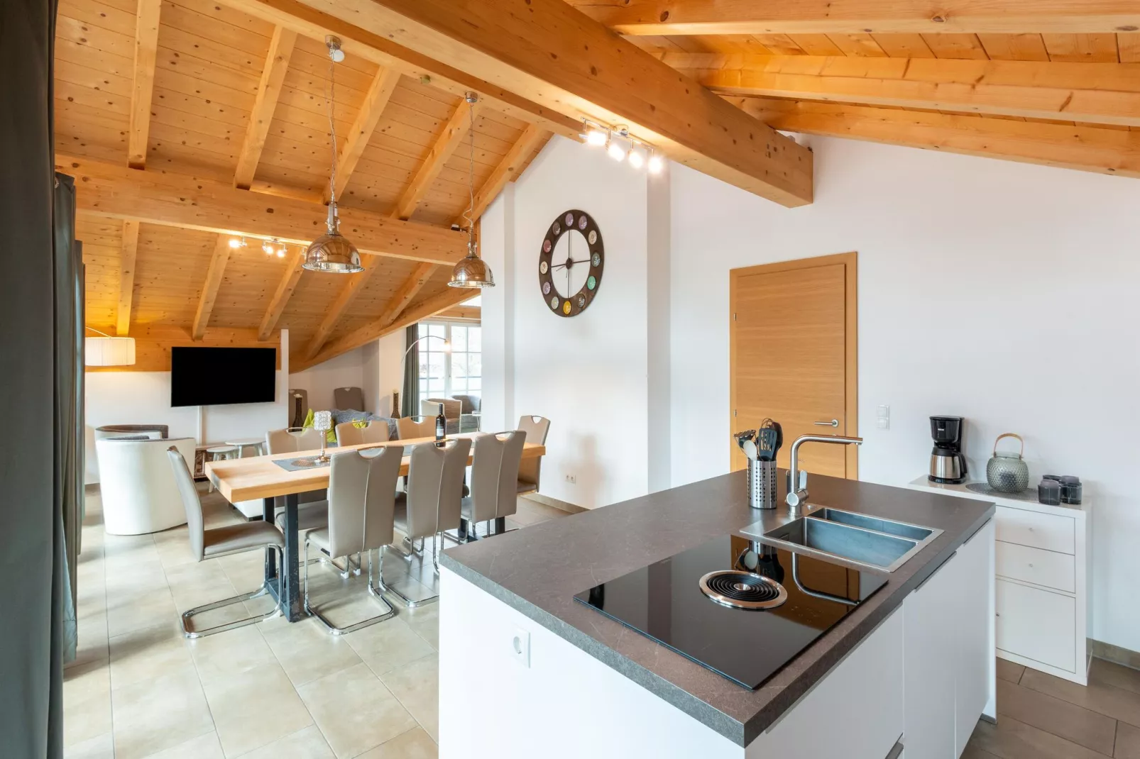 Residenz Edelalm - Penthouse-Keuken