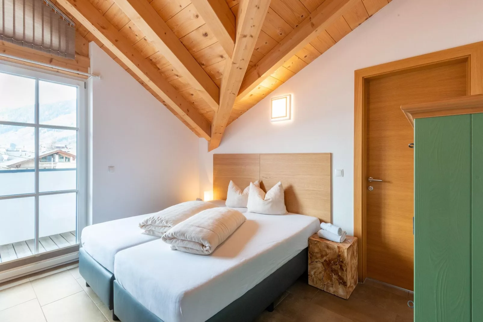 Residenz Edelalm - Penthouse-Slaapkamer