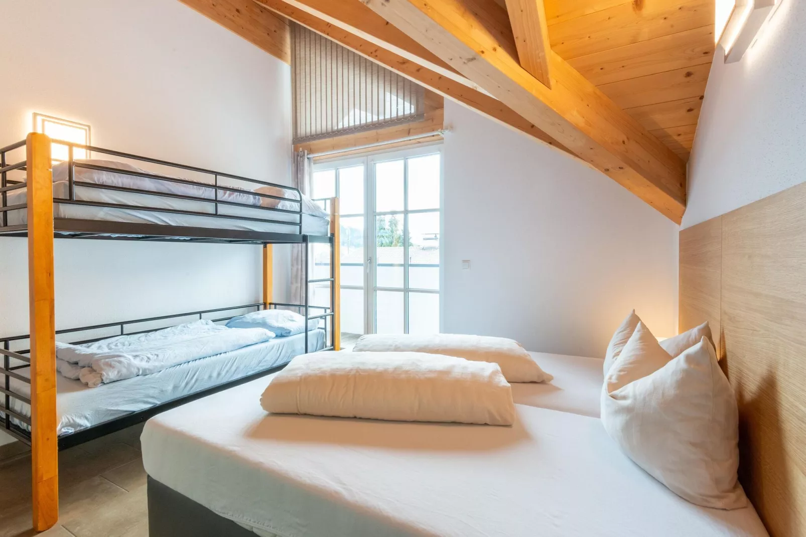 Residenz Edelalm - Penthouse-Slaapkamer