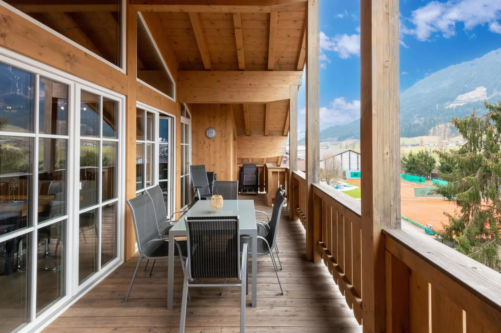 Residenz Edelalm - Penthouse-Terrasbalkon