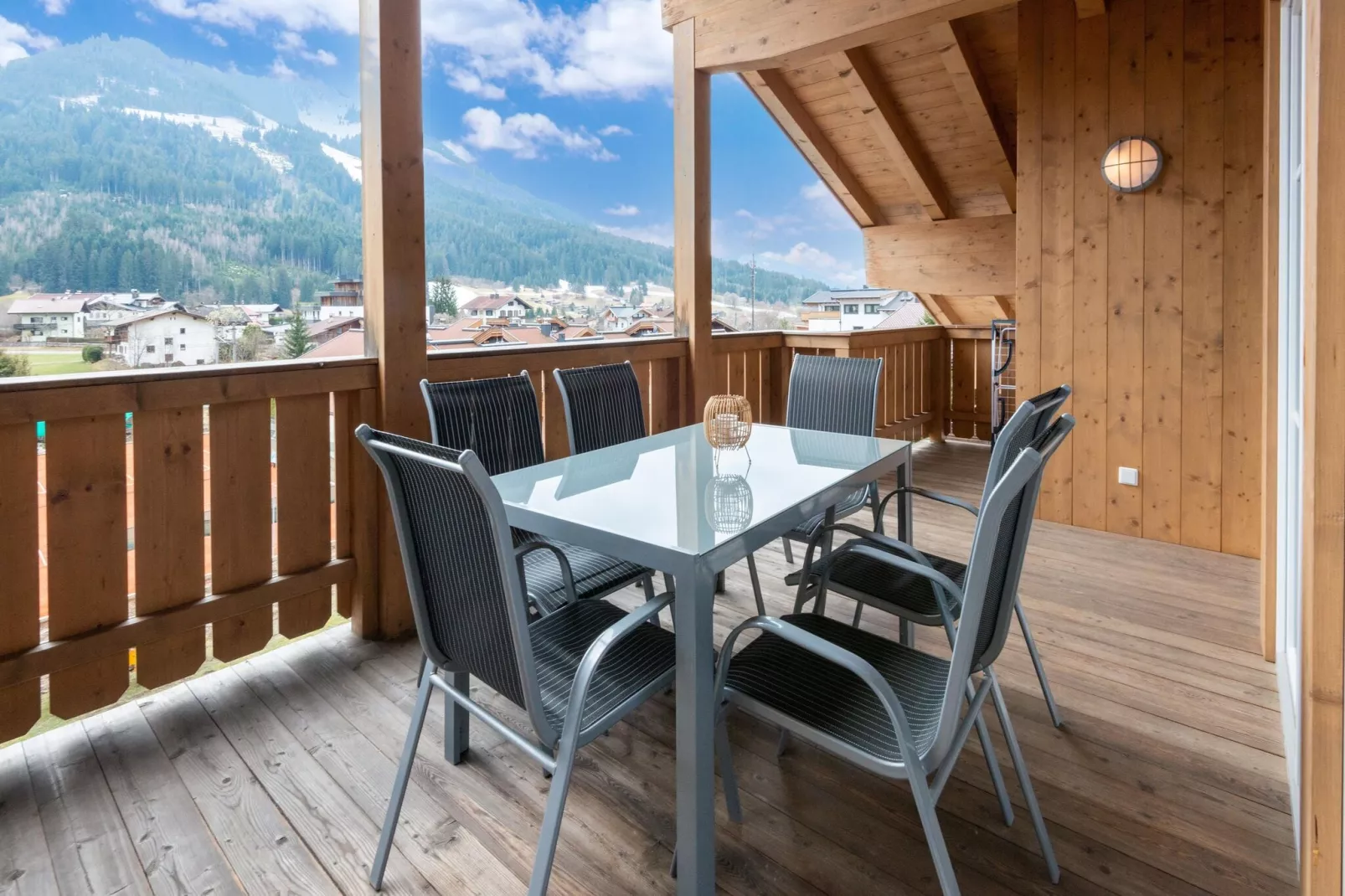 Residenz Edelalm Penthouse-Terrasbalkon