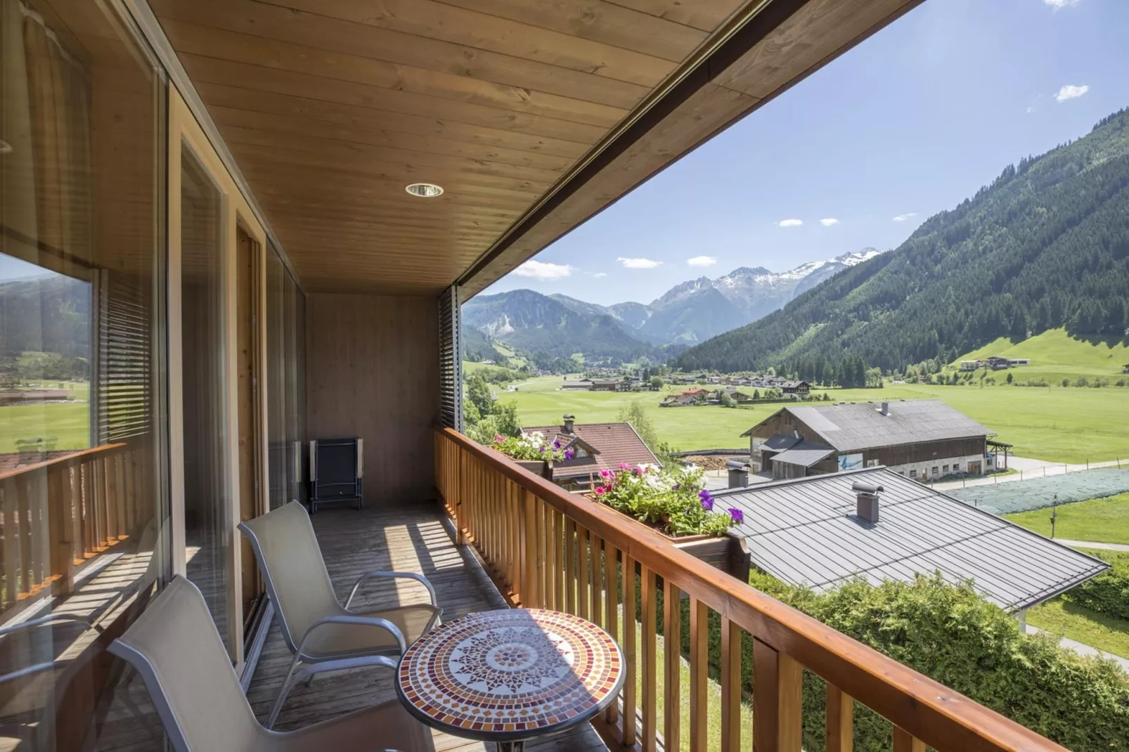 Schöneben Haus Sonneck-Terrasbalkon