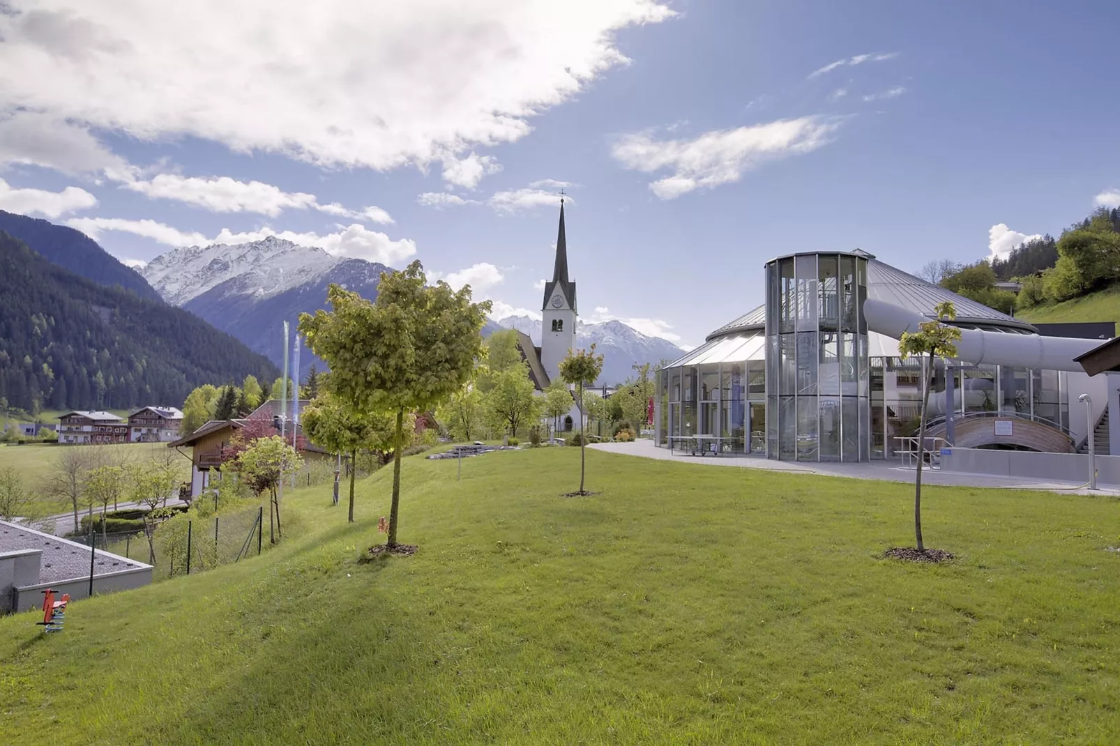Schöneben Haus Sonneck-Tuinen zomer