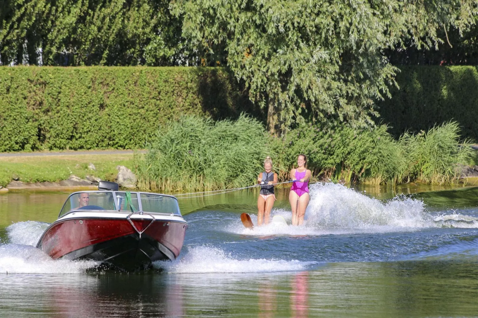 Recreatiedomein Jabbeke 1-Gebieden zomer 1km