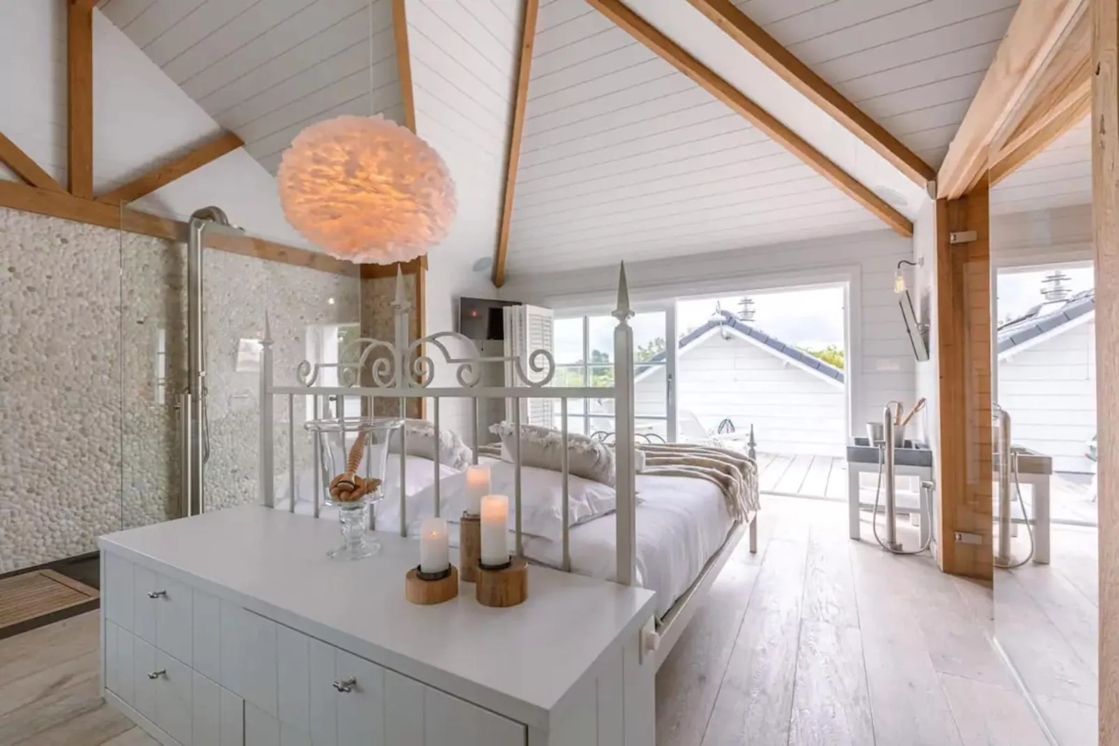 Het Witte Strandhuis-Slaapkamer