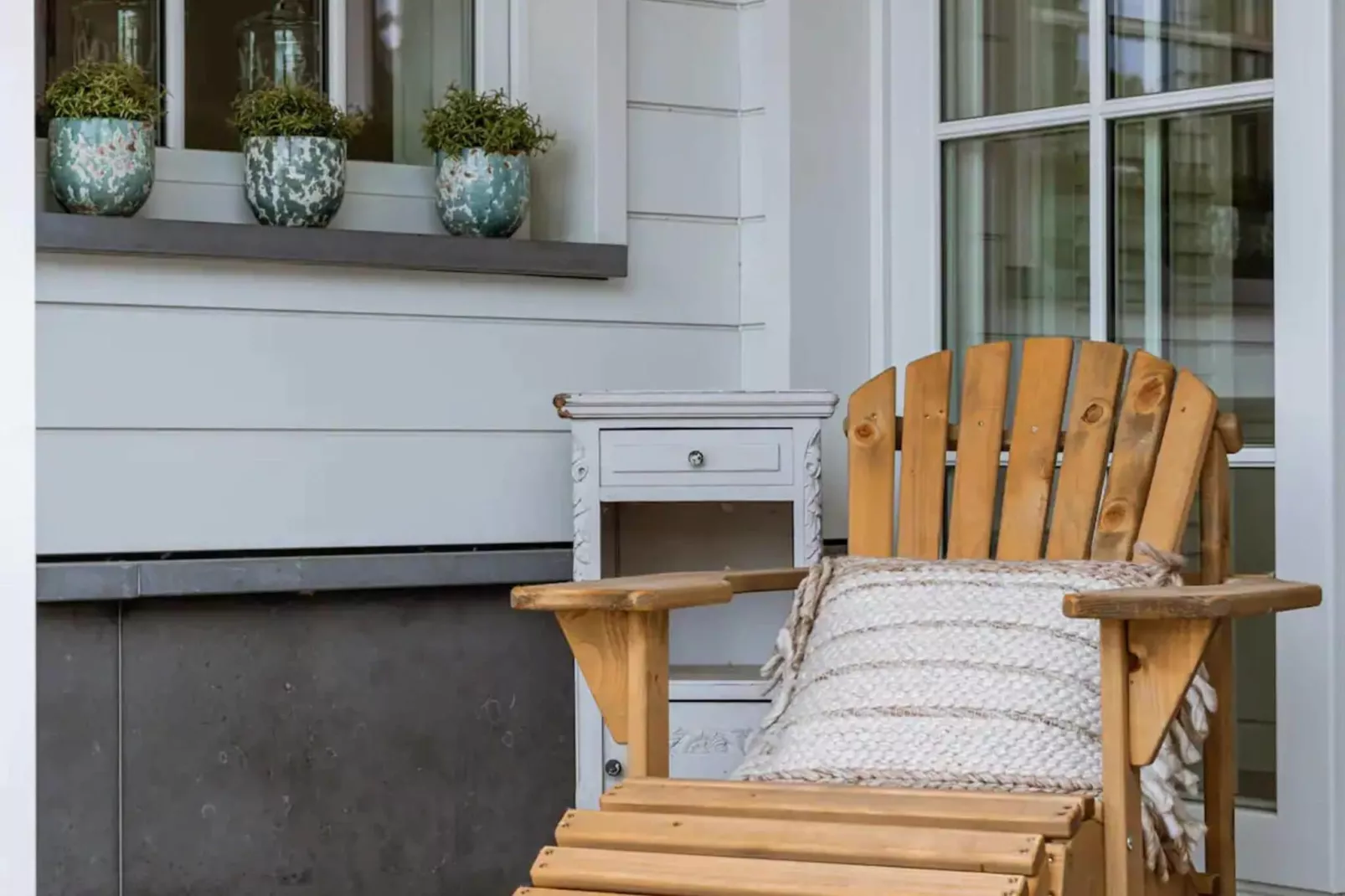 Het Witte Strandhuis-Terrasbalkon