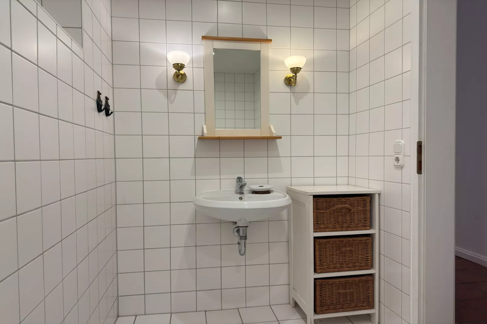 Romantisches Landhaus mit Kamin-Badkamer