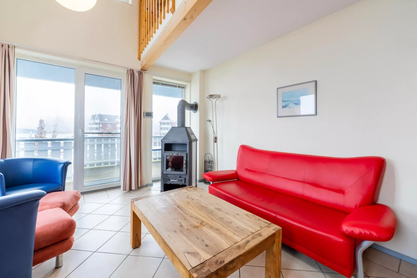 Kapitänsdeck 4 Pers 453-Woonkamer