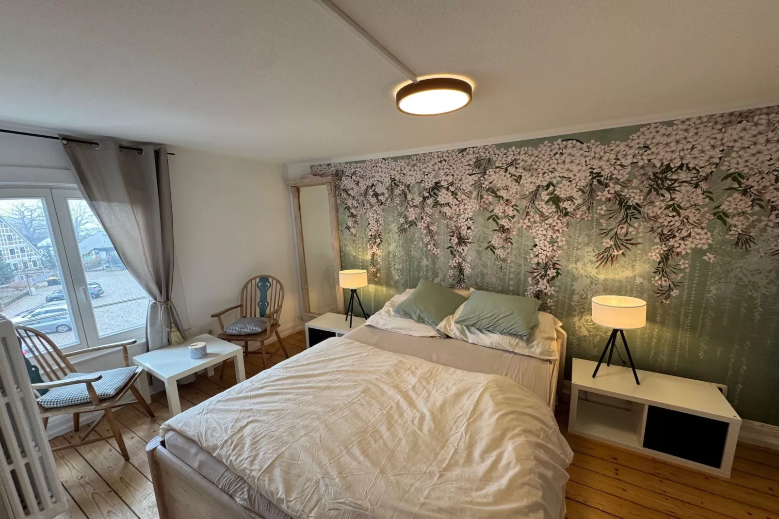 Schöne Ferienwohnung in Geesthacht-Slaapkamer