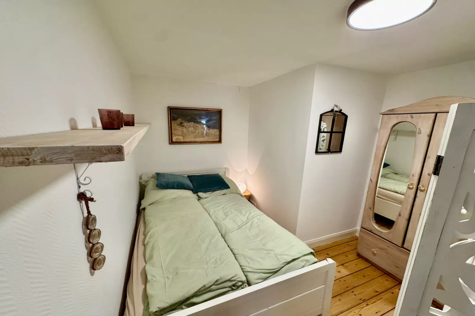Schöne Ferienwohnung in Geesthacht-Slaapkamer