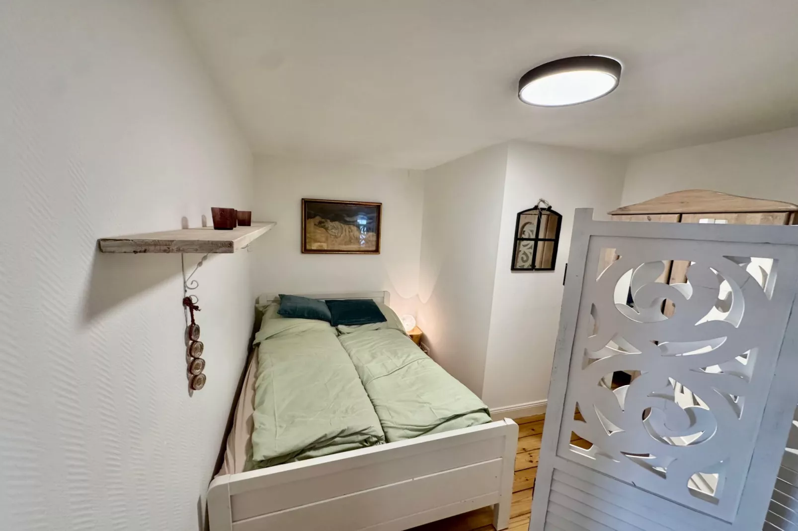 Schöne Ferienwohnung in Geesthacht-Slaapkamer