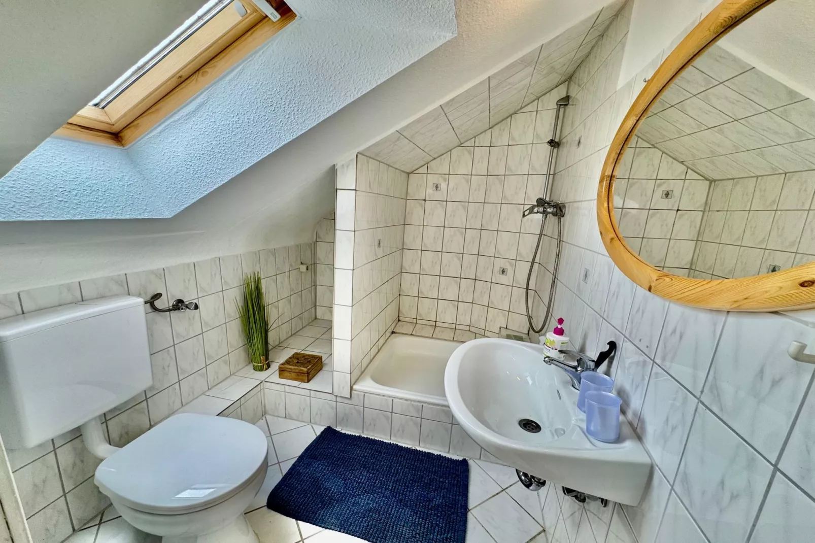 Schöne Ferienwohnung in Geesthacht-Badkamer