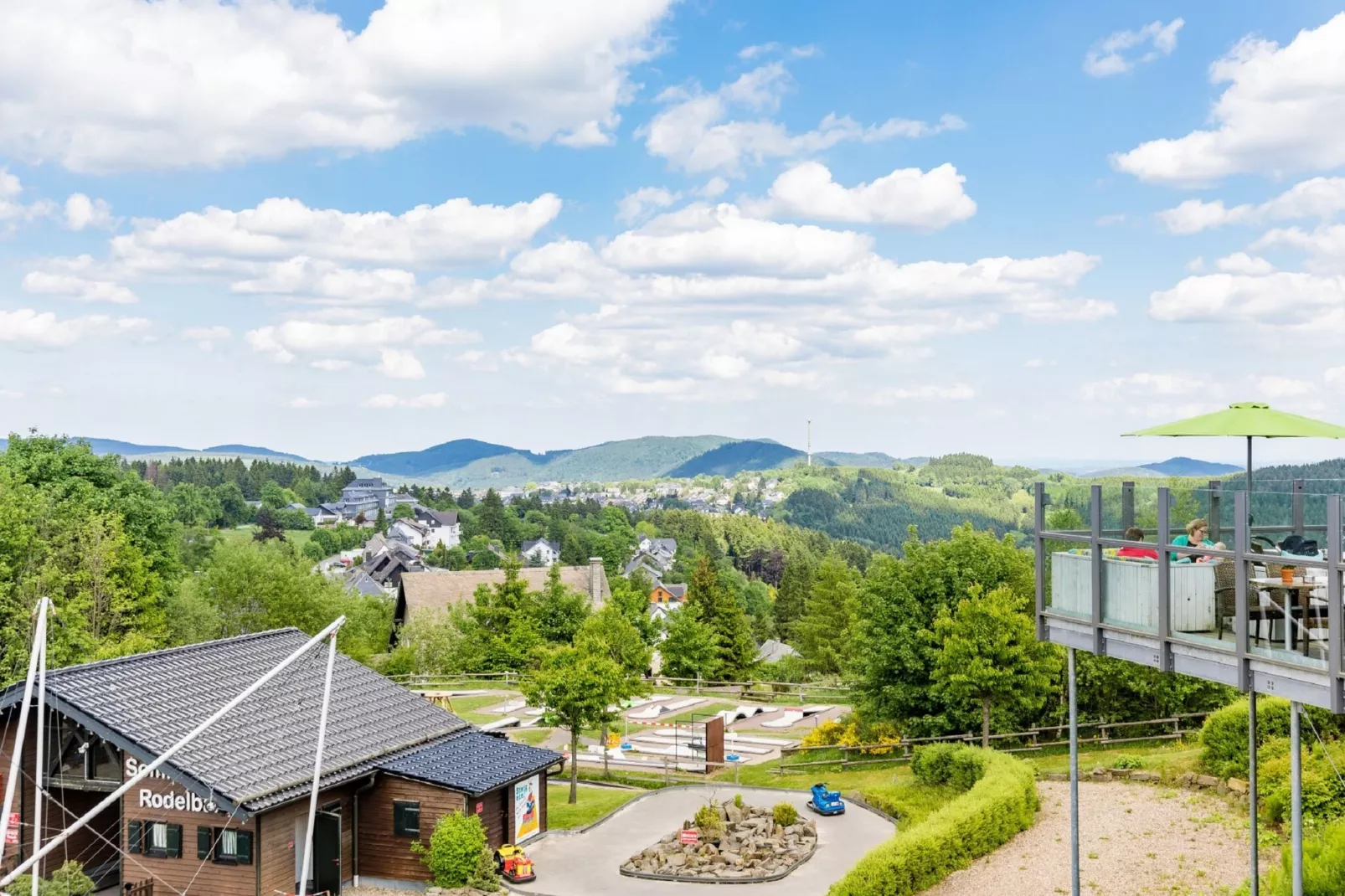 Résidence Winterberg 5-Gebieden zomer 1km