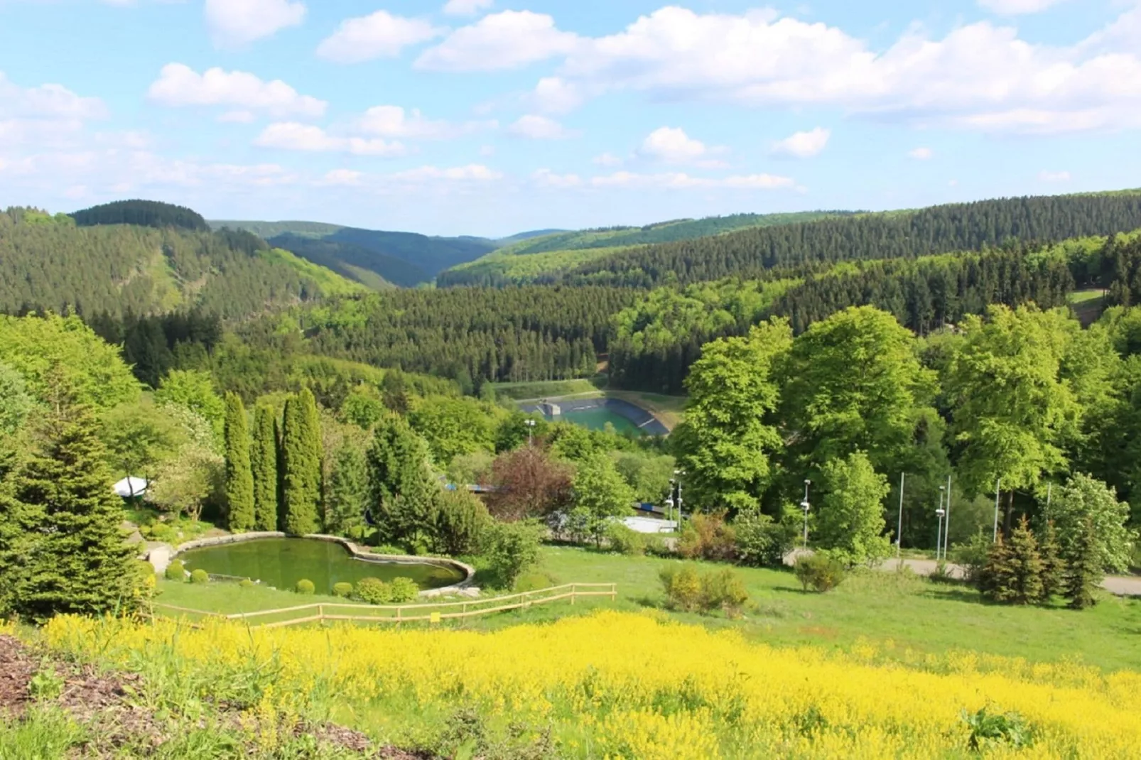 Résidence Winterberg 5-Gebieden zomer 1km