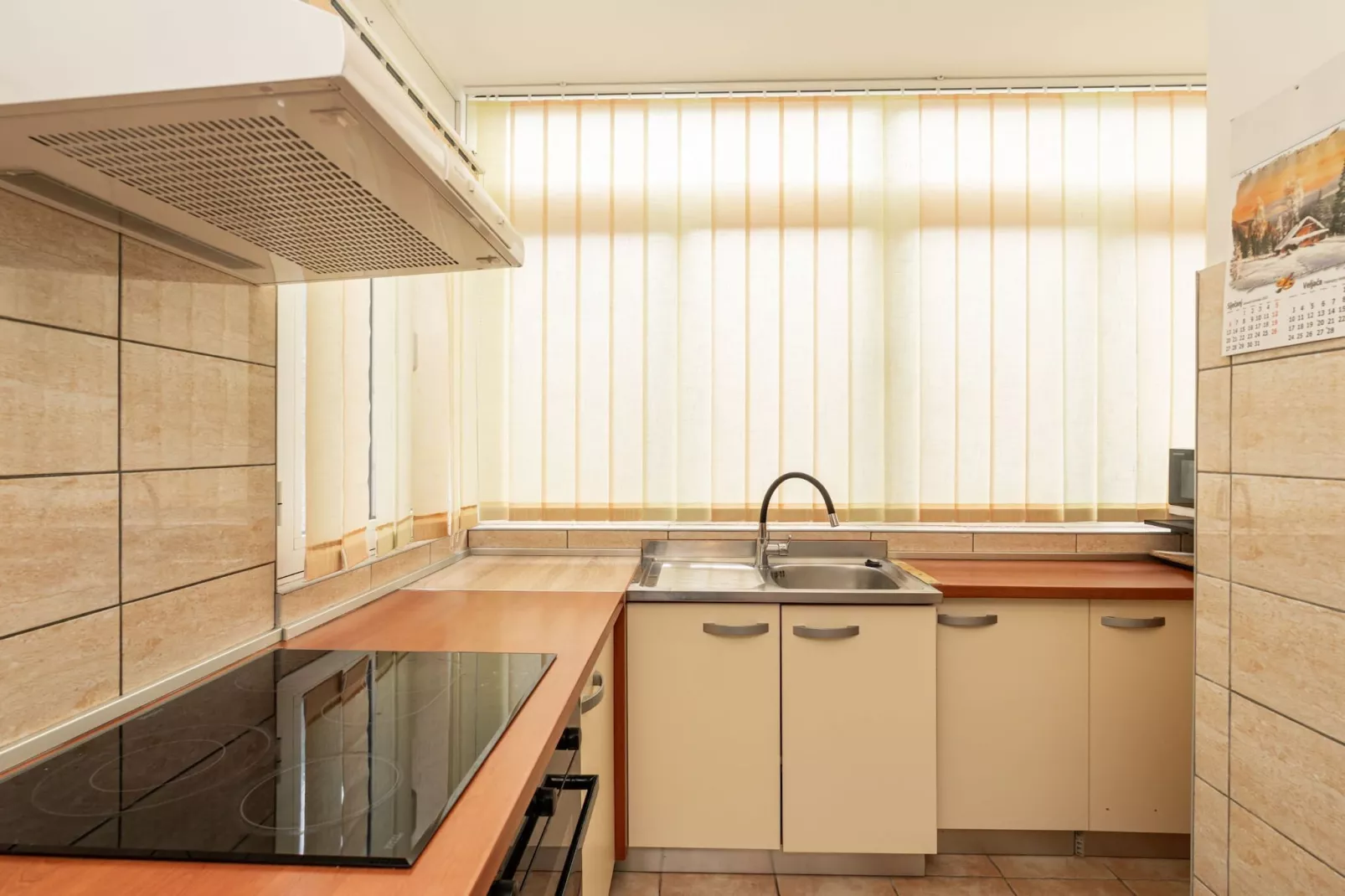 Apartment Lolo - Two Bedroom Apartment with Loggia and Street View-Keuken