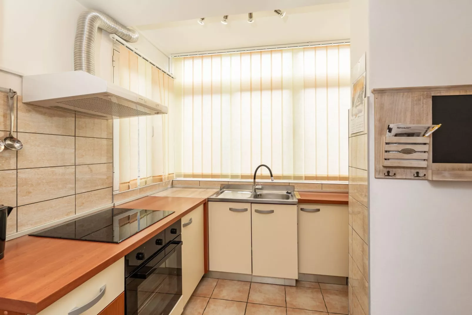 Apartment Lolo - Two Bedroom Apartment with Loggia and Street View-Keuken