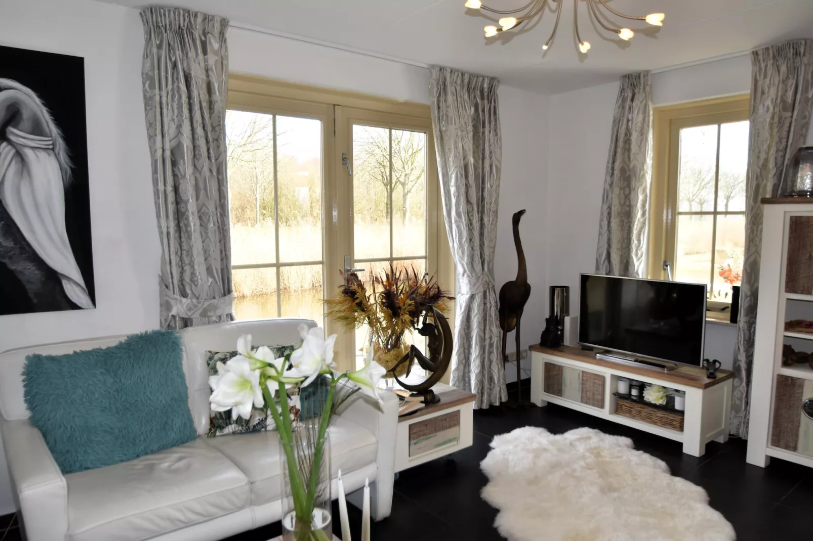 Watervilla 51-Woonkamer