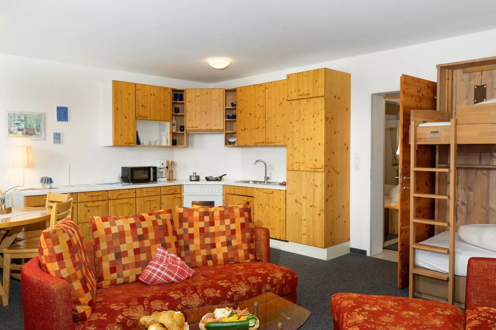 Naviser Hütte Wohnung Grünberg 144-Keuken