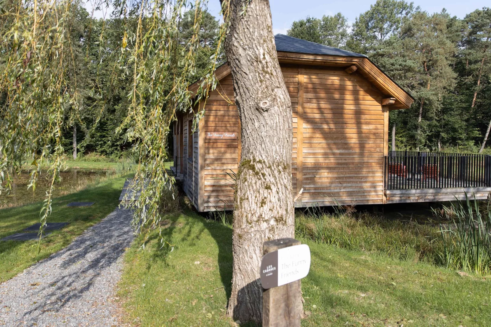 Cabane Take it Slowly-Buitenkant zomer