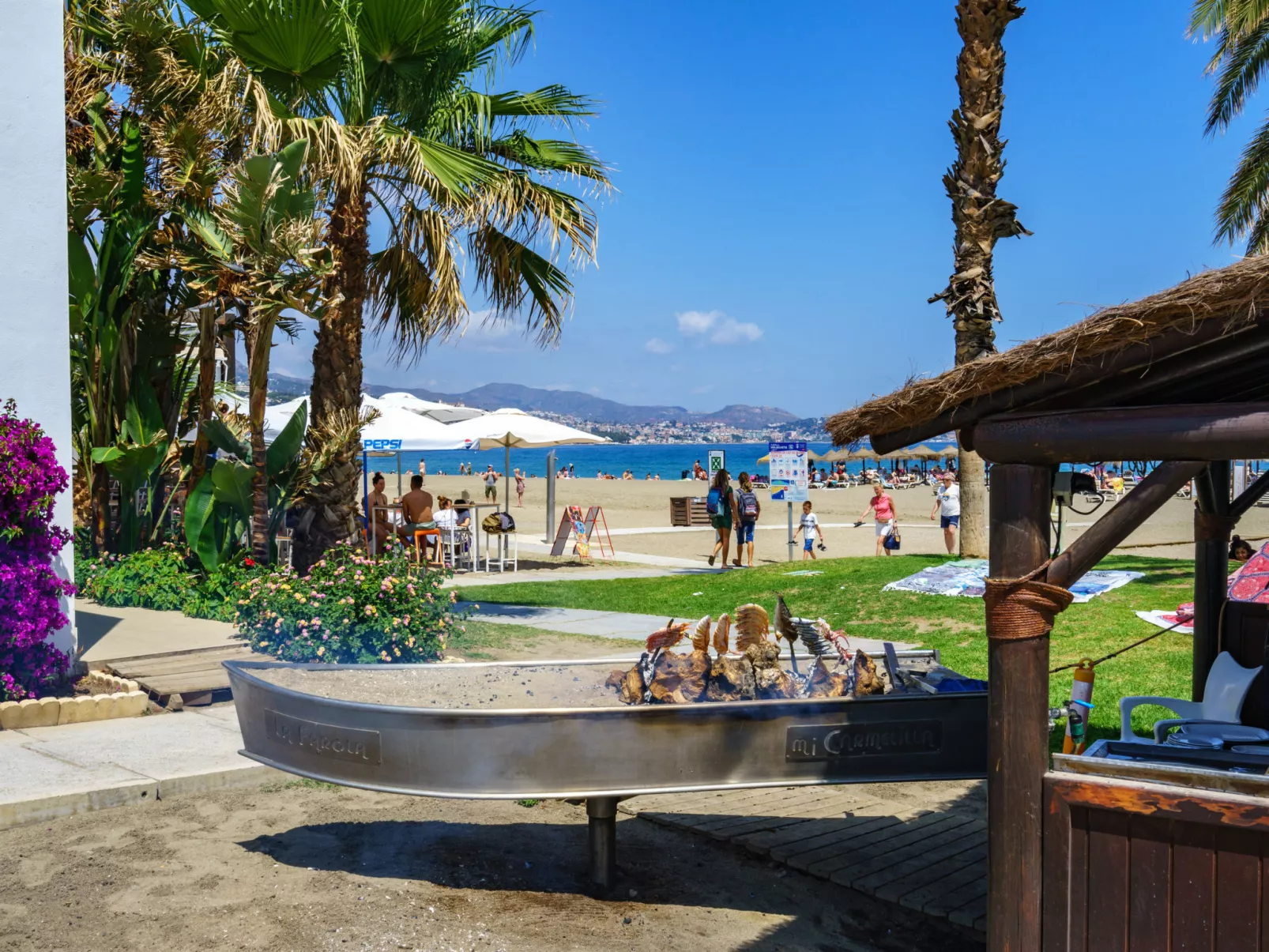 Malaga Pacifico-Omgeving