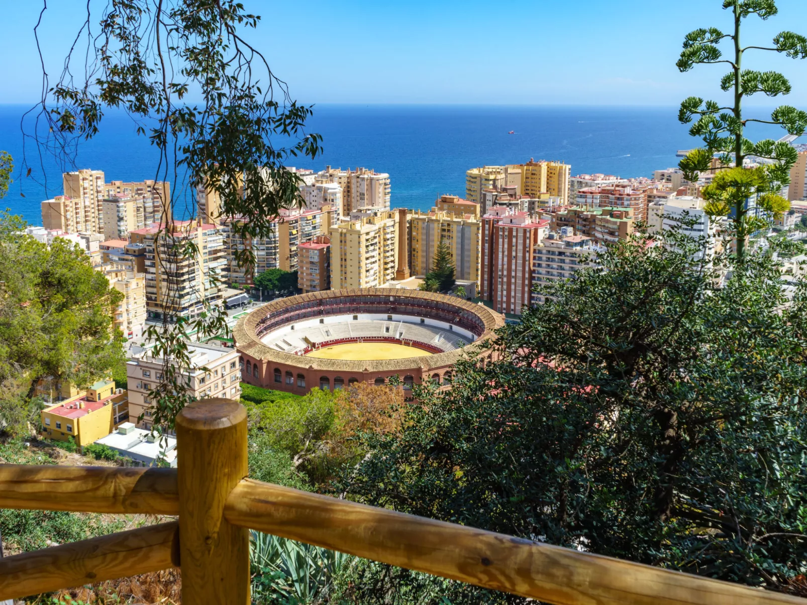 Malaga Pacifico-Omgeving