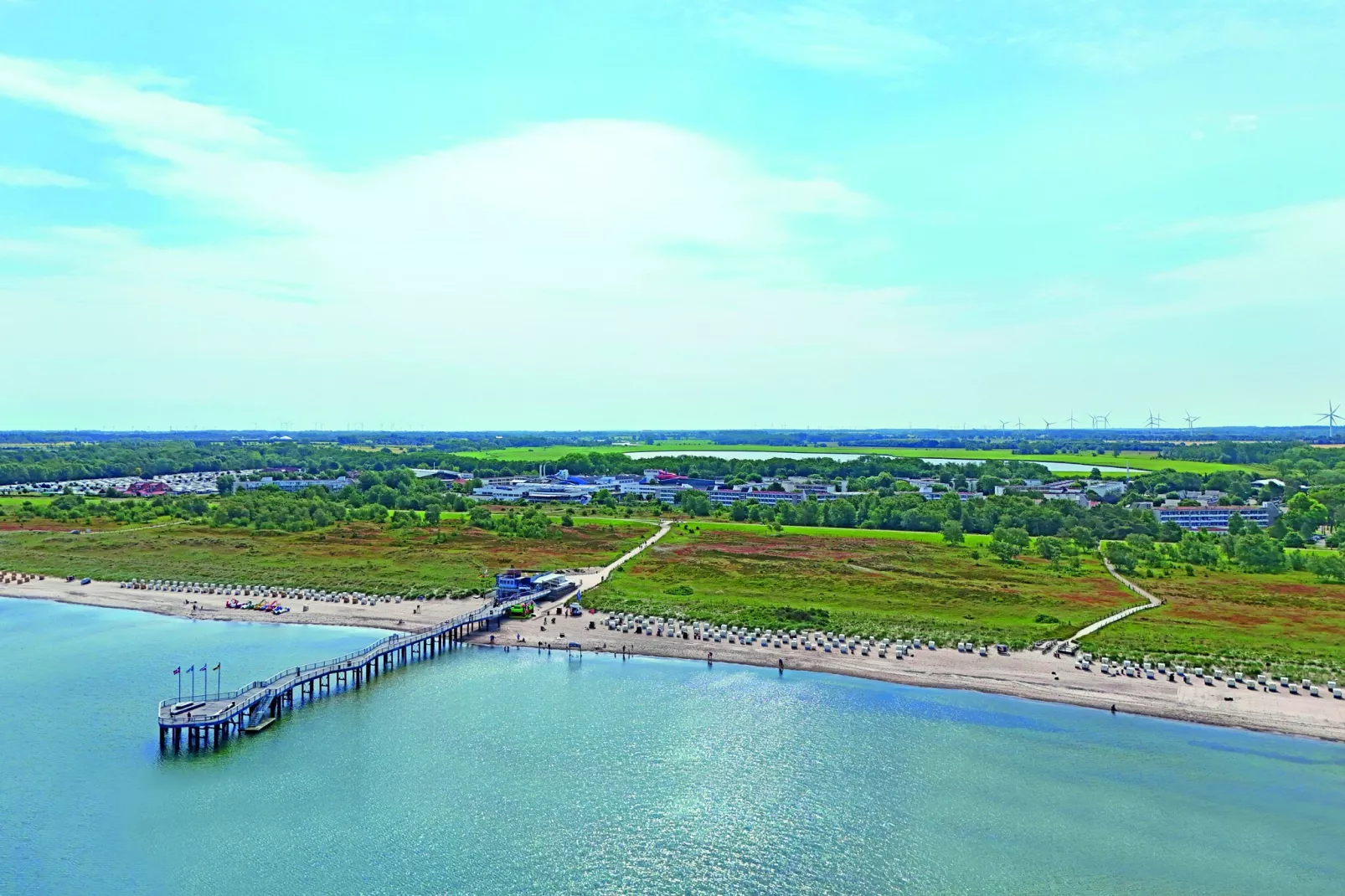 1-Zimmer-Apartment Seeseite "An der Düne" 25 qm-Buitenkant zomer