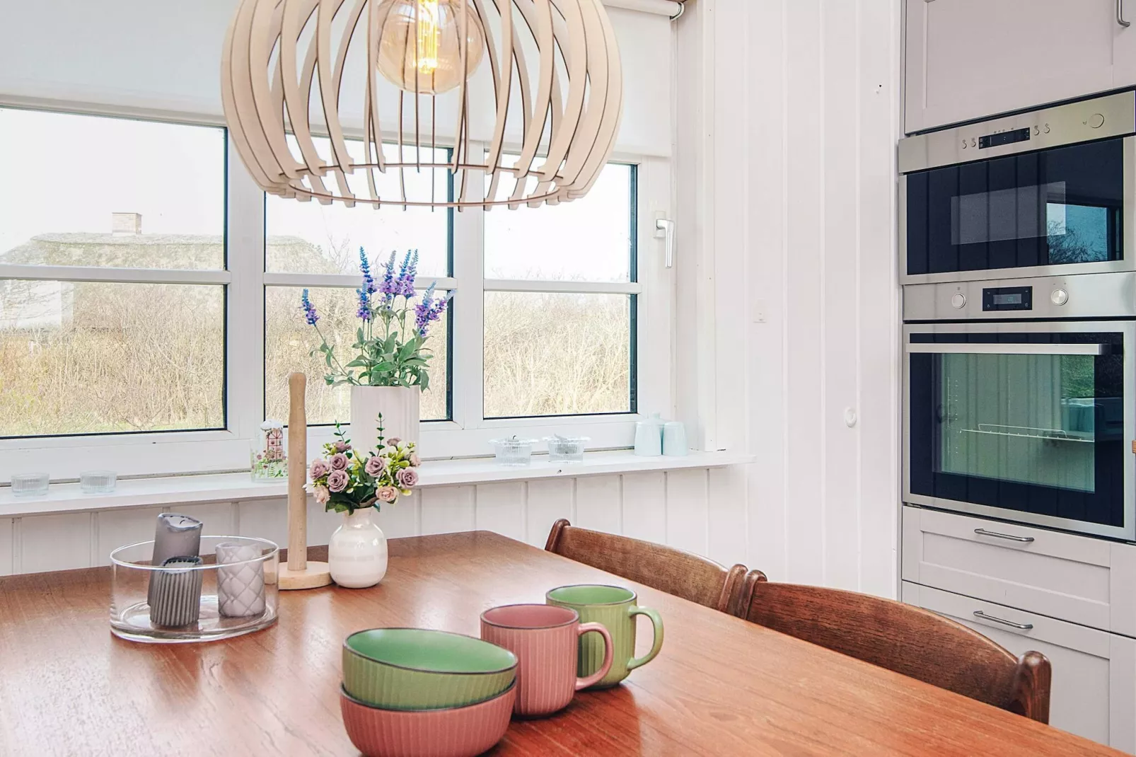 Sfeervolle Cottage in Vredig Fjand-By Traum-Binnen