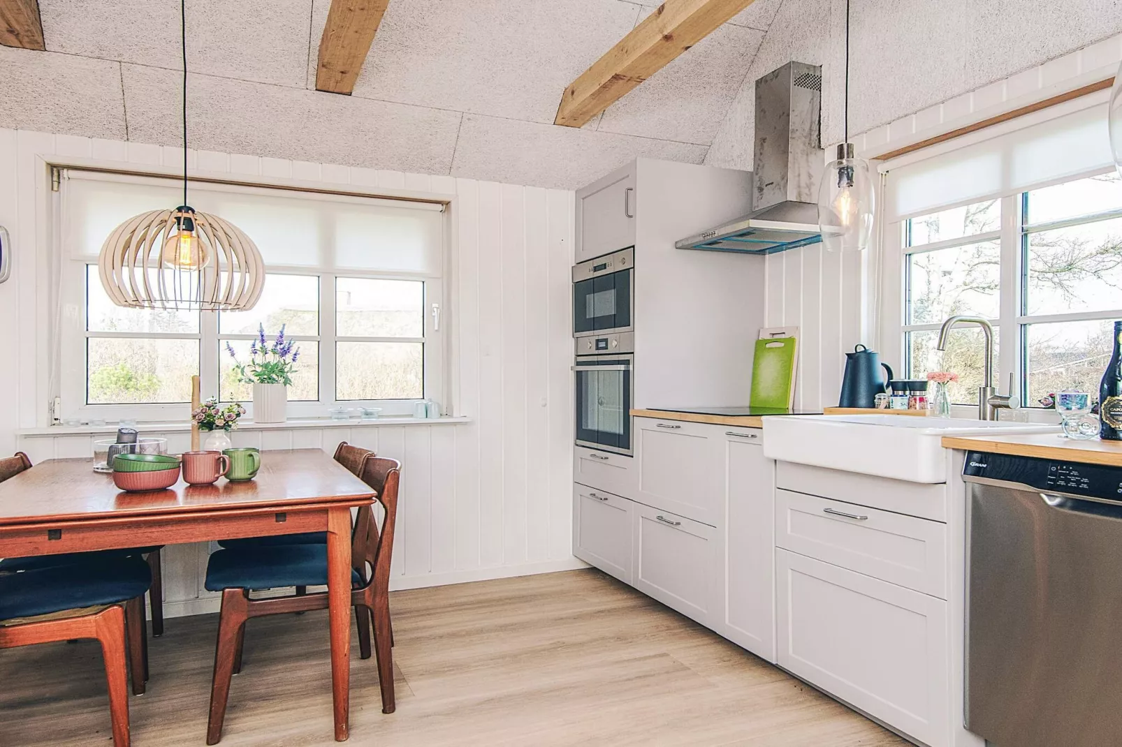 Sfeervolle Cottage in Vredig Fjand-By Traum-Binnen